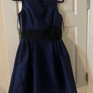 Taylor Midnight Blue Formal Dress
